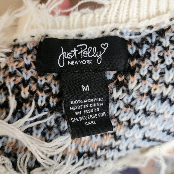 Just Polly chunky oversized sweater M - Picture 5 of 6